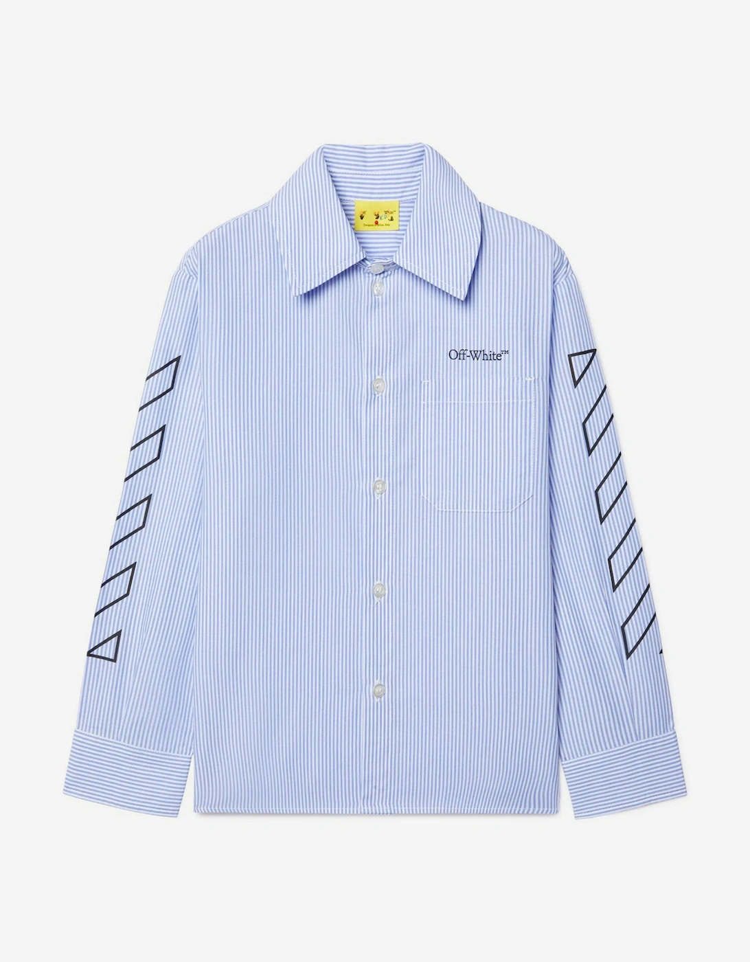 Boys Bookish Diag Shirt in Blue, 5 of 4
