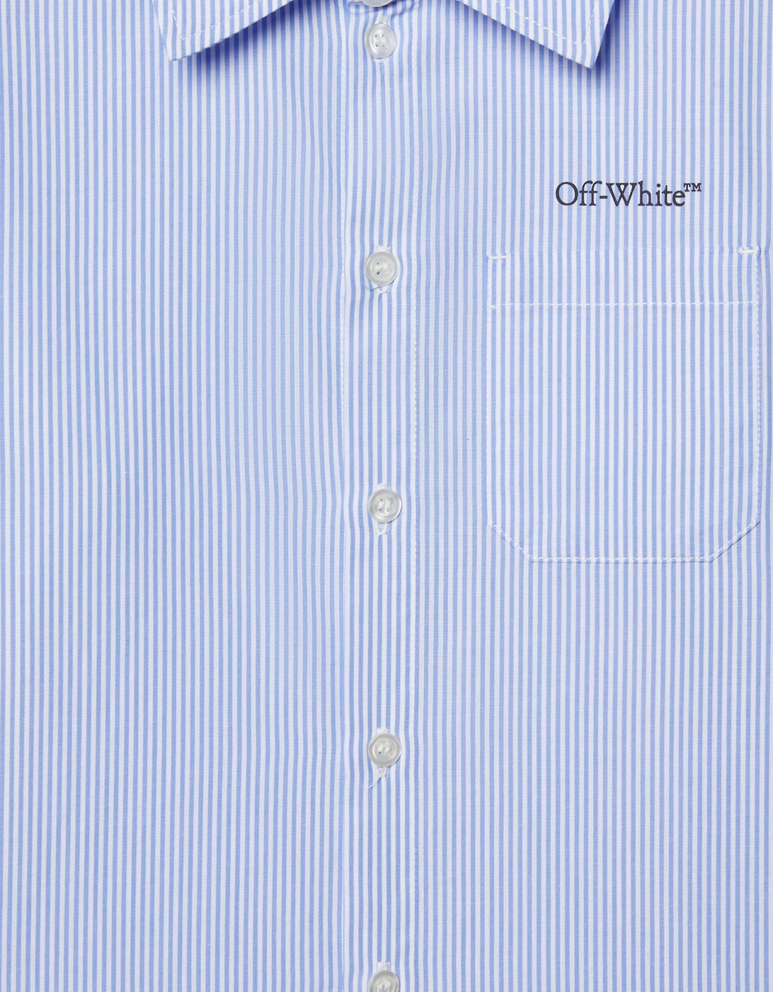 Boys Bookish Diag Shirt in Blue