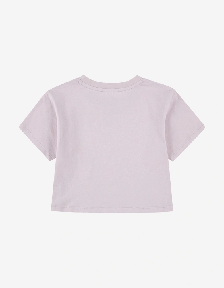 Girls Cozy Graphic T-Shirt in Purple