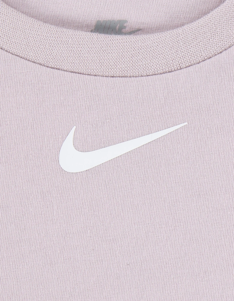 Girls Cozy Graphic T-Shirt in Purple