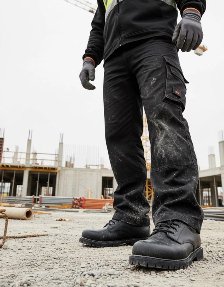 Work 77041EC COTTONWOOD ELKS SR Mens Occupational Shoes Black