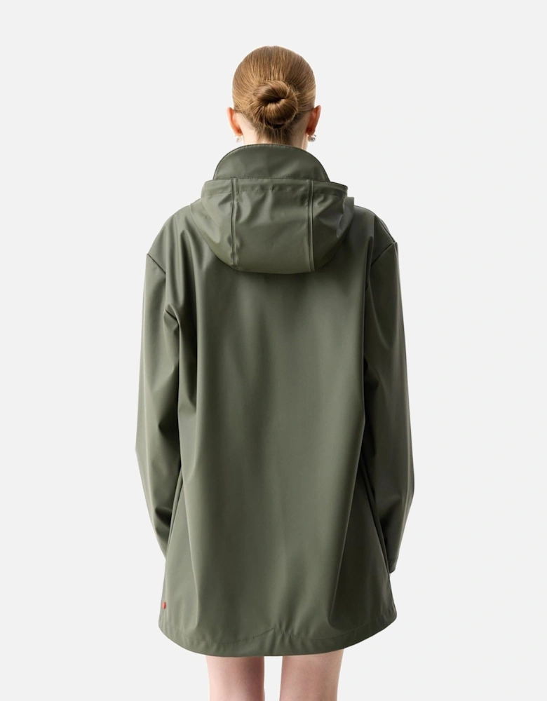 Jo Parka Unisex Adults Green Rain Jacket
