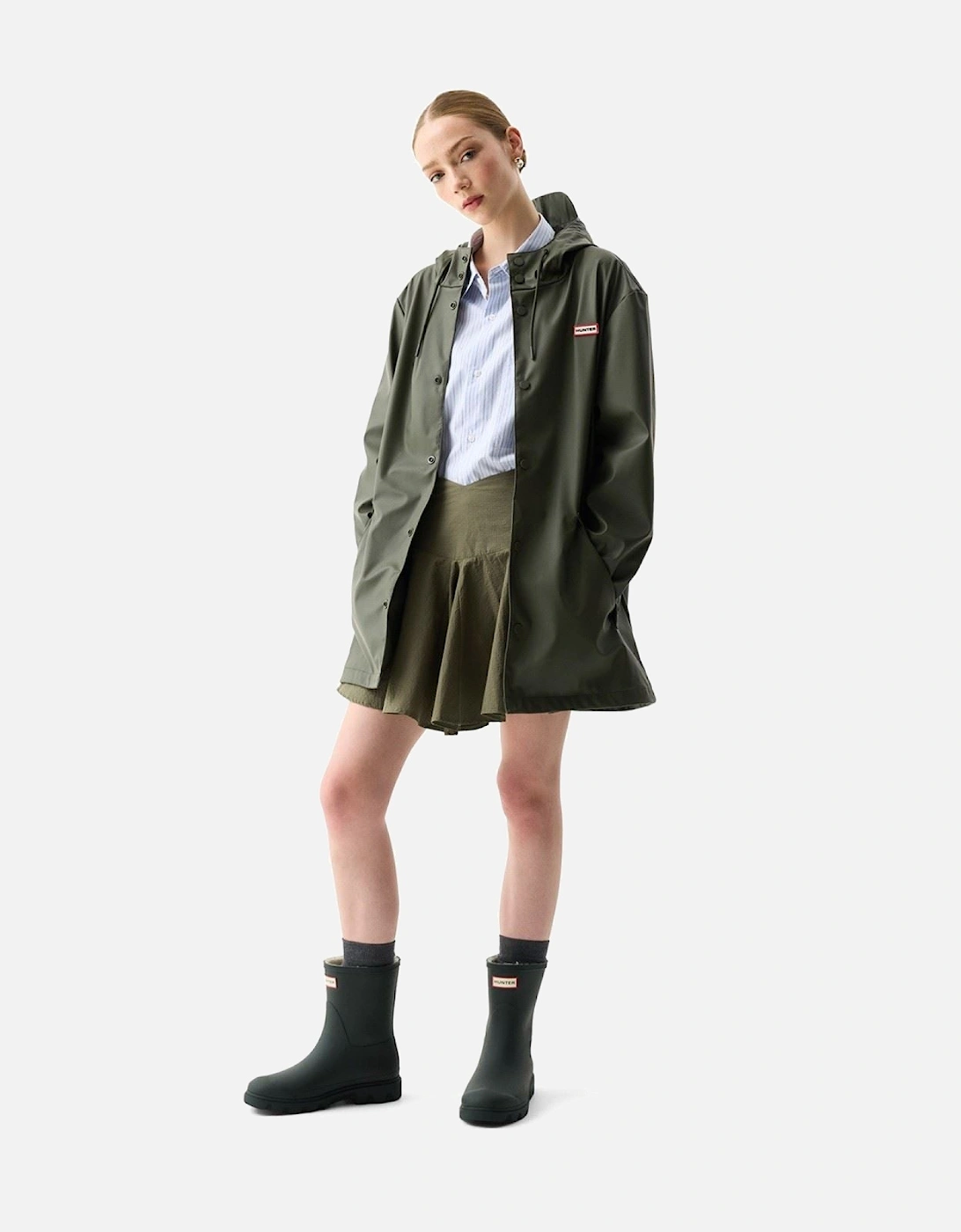 Jo Parka Unisex Adults Green Rain Jacket