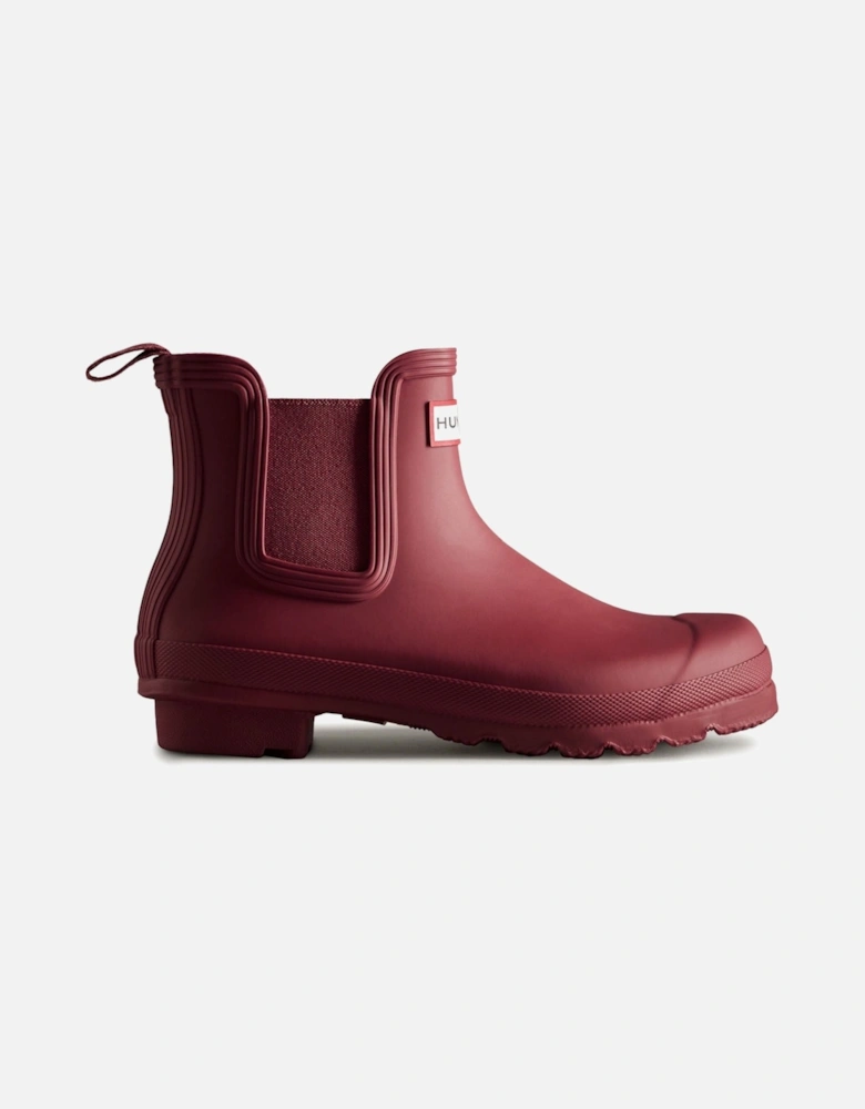 Original Chelsea Boot Rubber Women's Merlot Wellington Boots