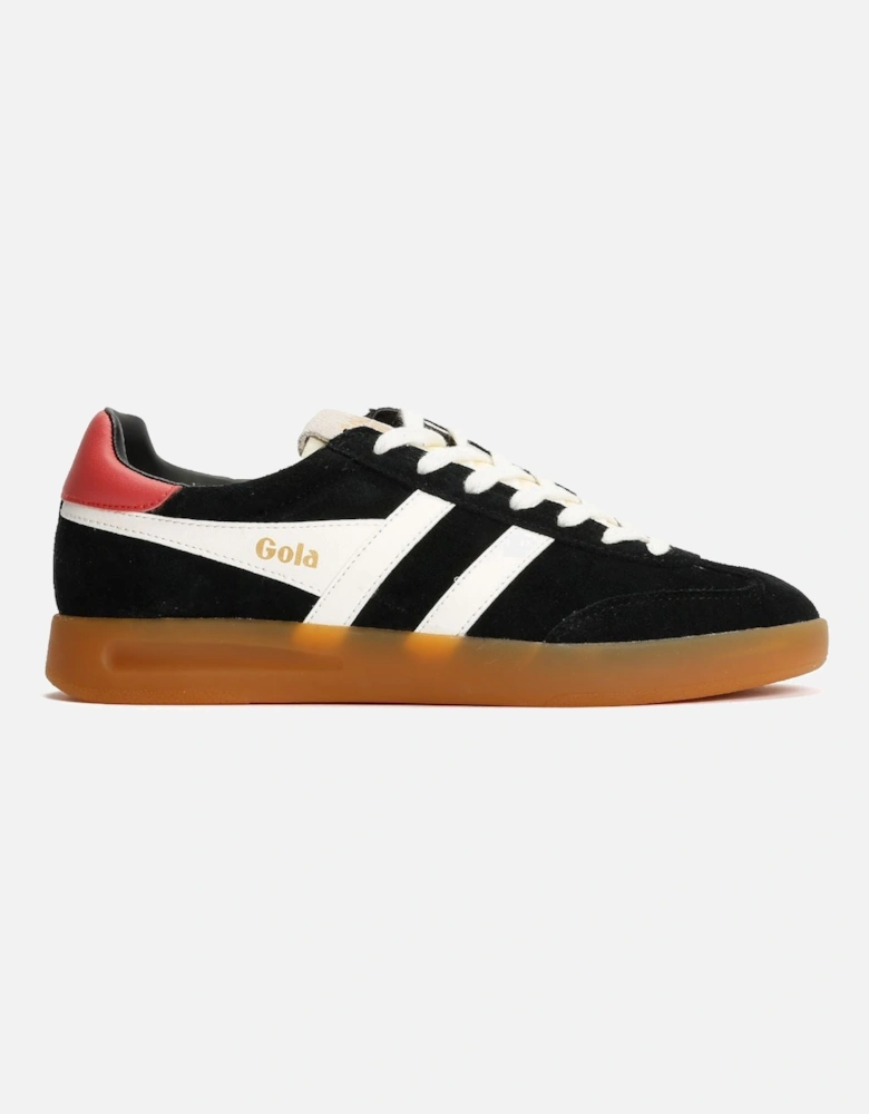 Cyclone Suede Women's Black/Off White/Coral Trainers