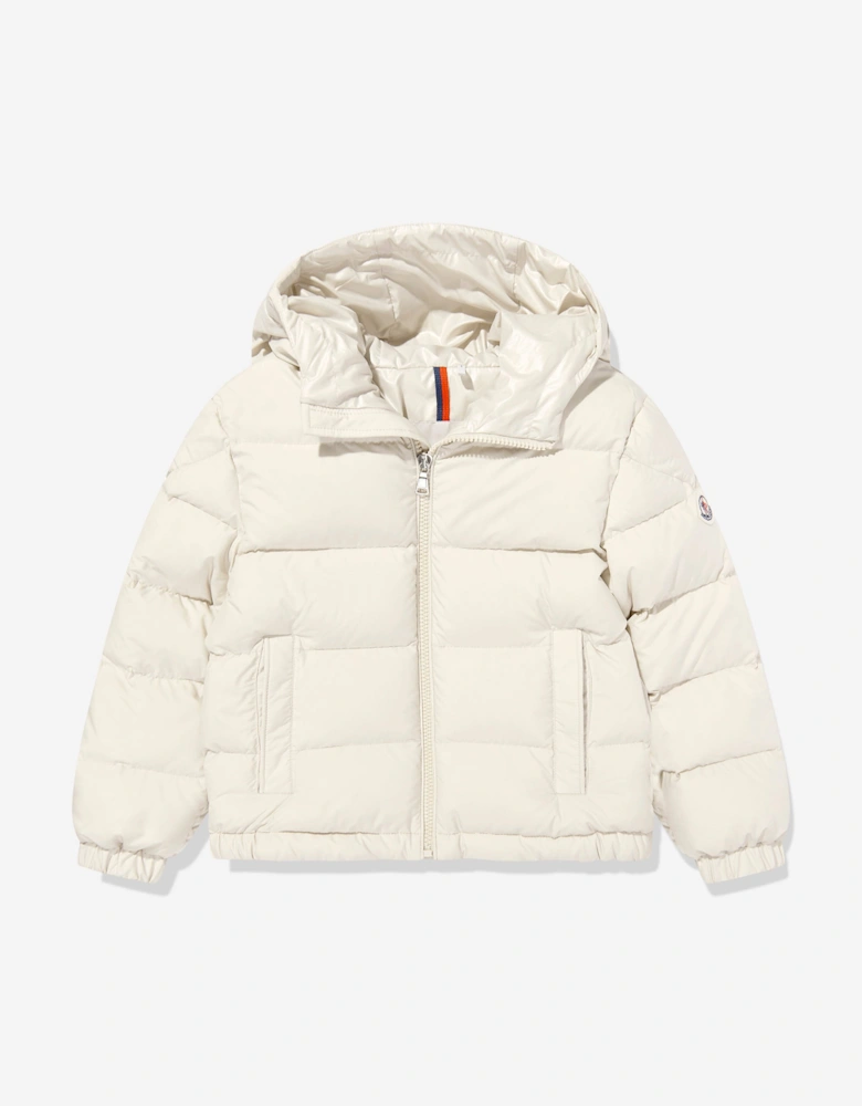 Enfant Boys Taidu Down Padded Jacket in Ivory