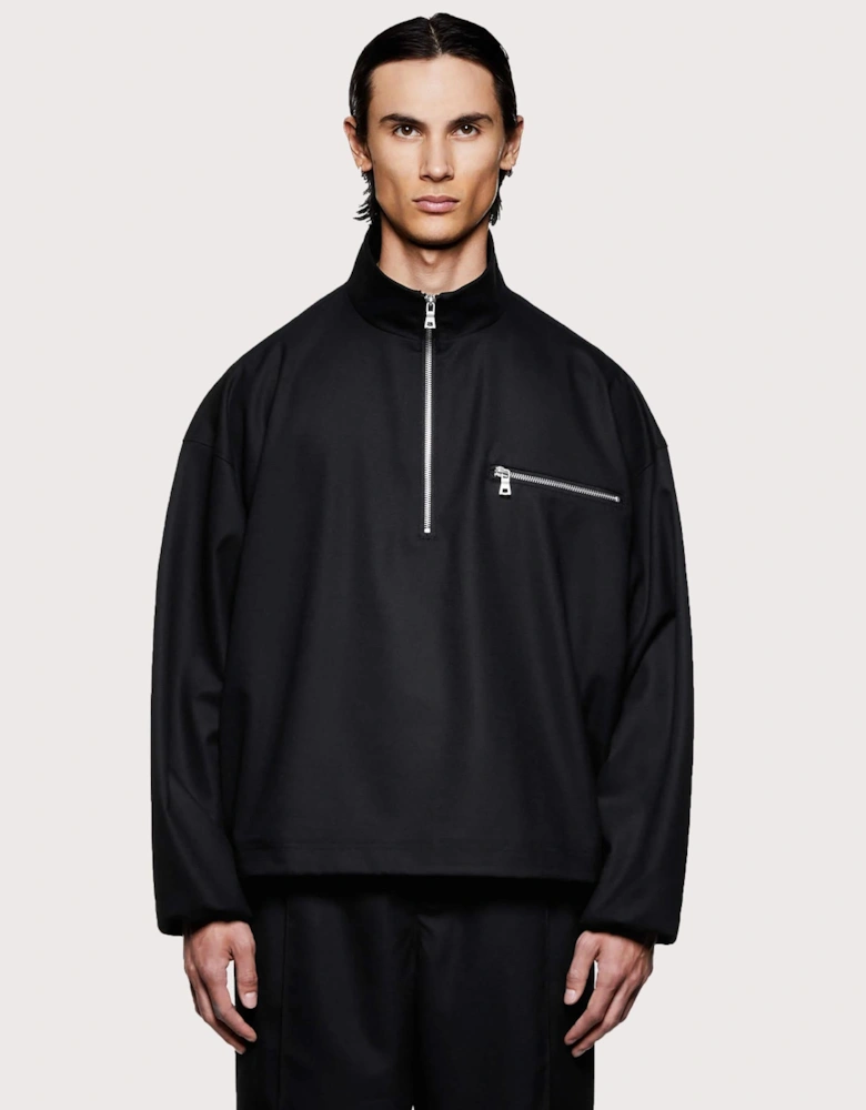 Suiting Quarter Zip Sweatshirt