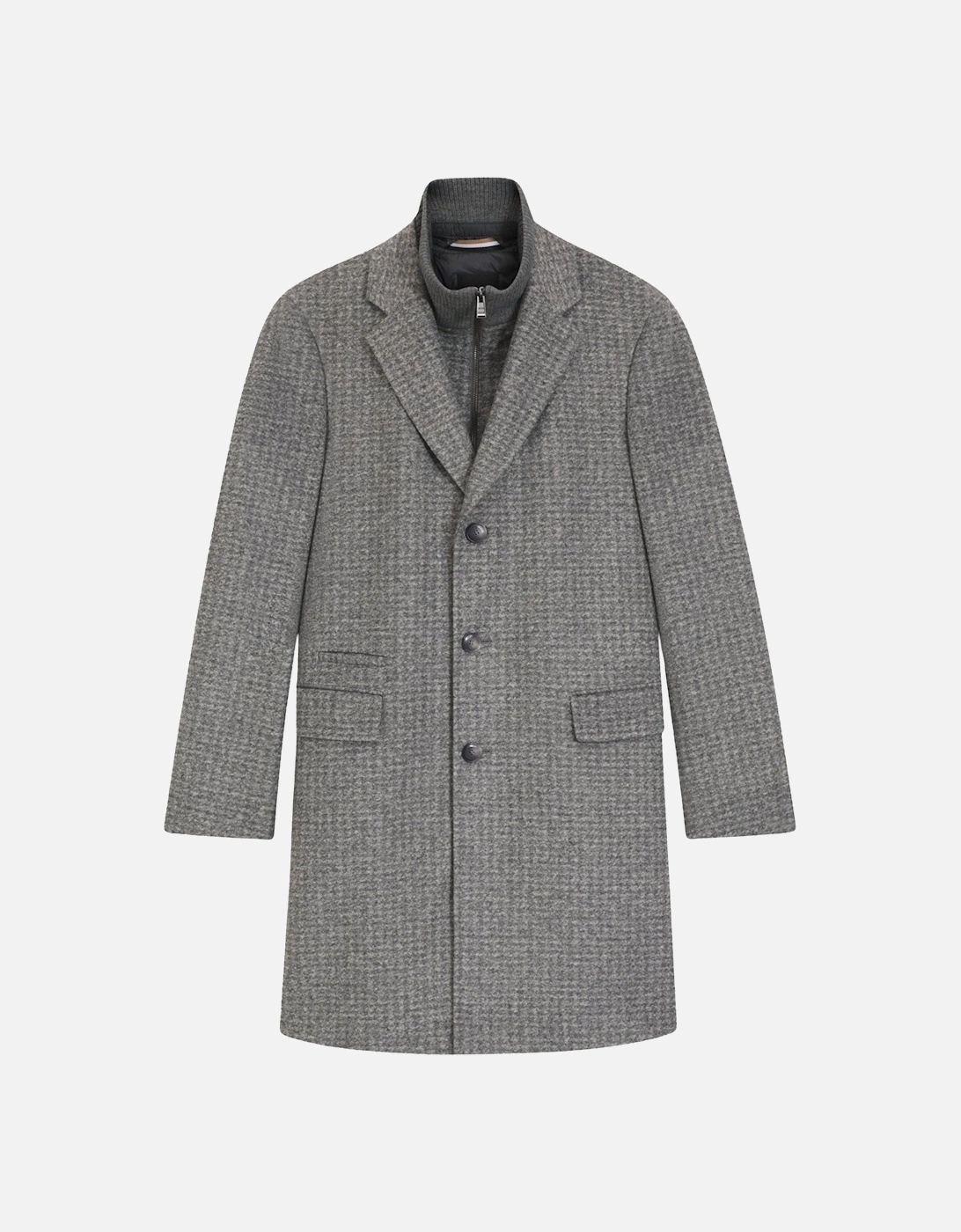 H Hyde J Bib Pad 254 Coat Grey, 5 of 4