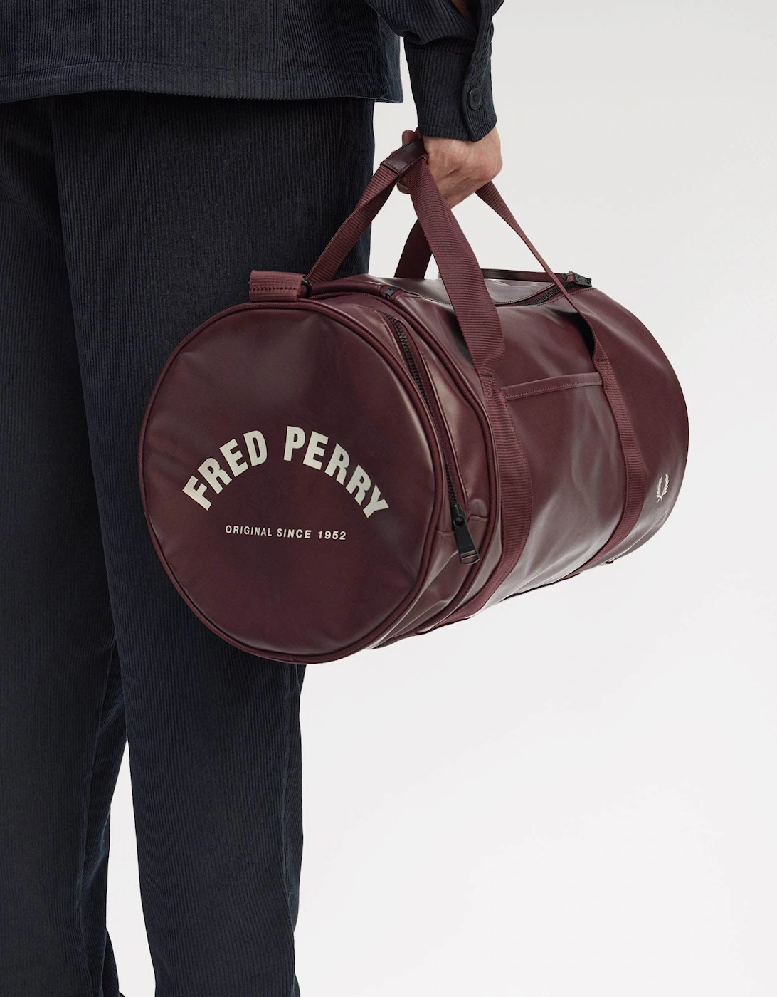 Tonal Barrel Bag - Oxblood 597