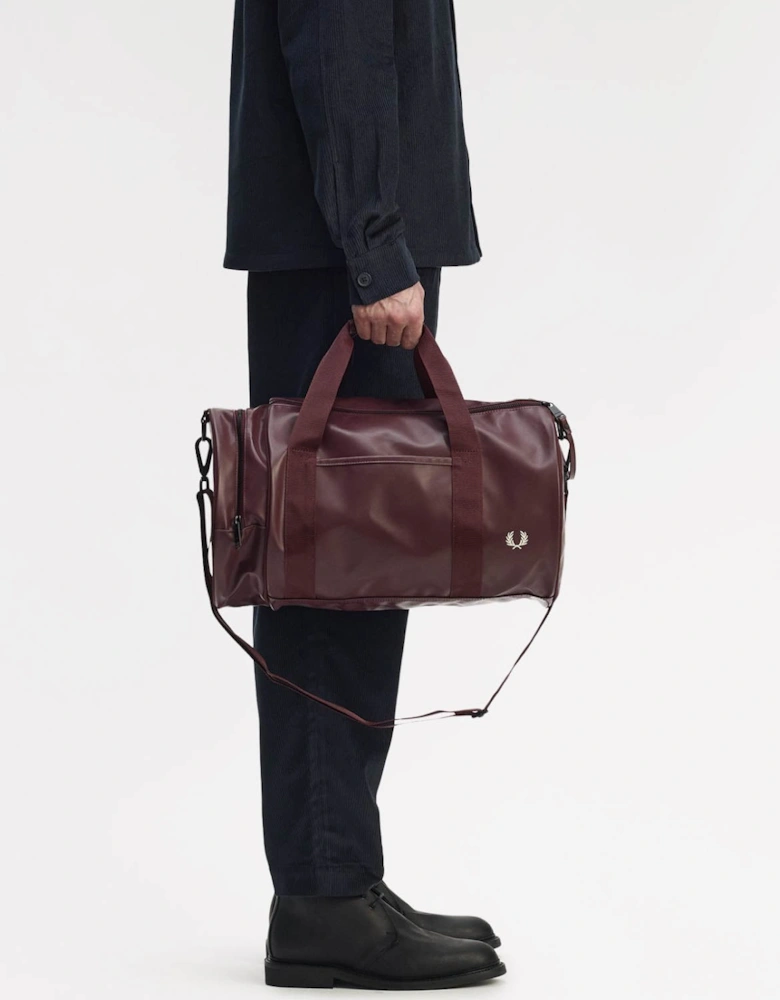 Tonal Barrel Bag - Oxblood 597