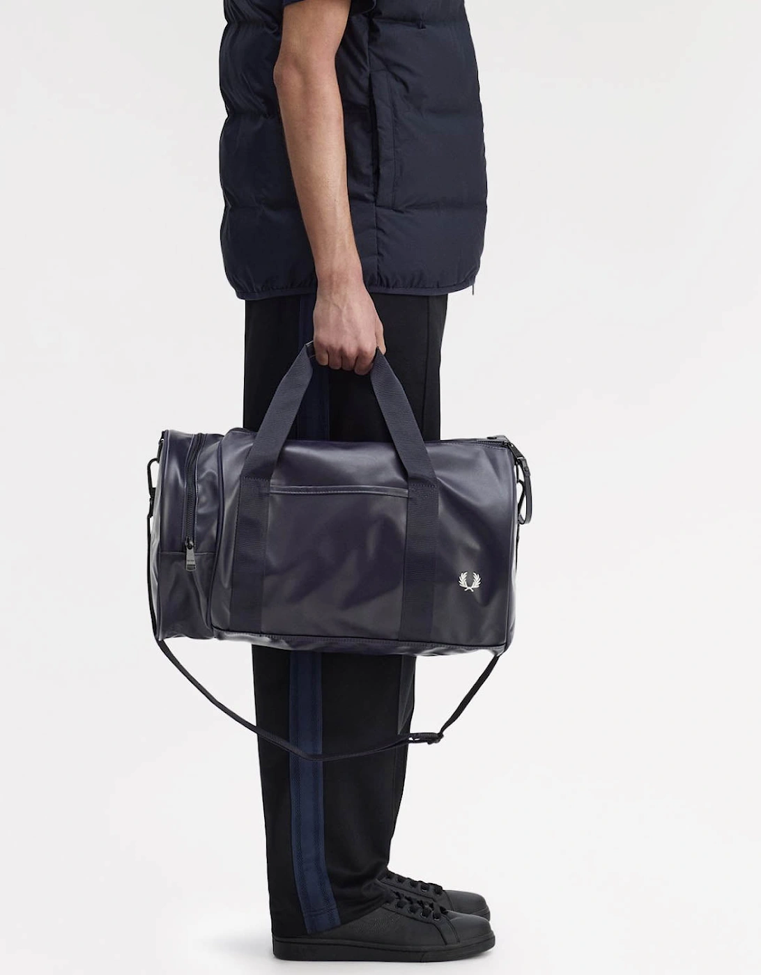 Tonal Barrel Bag - Navy 608