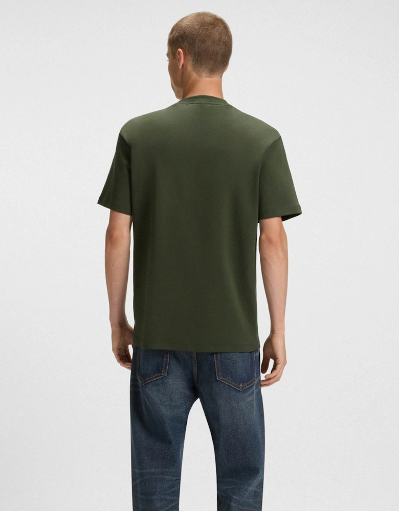 HUGO Dalile Mens T-Shirt - Dark Green 309