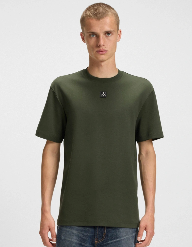 HUGO Dalile Mens T-Shirt - Dark Green 309