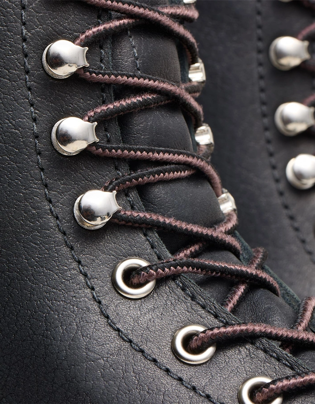 8-Inch Logger Oil Leather Men's Black Boots