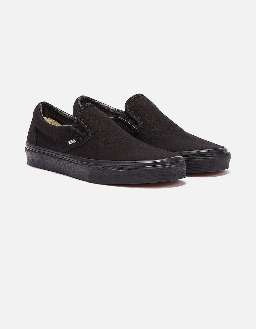 Classic Slip on Black Canvas Skate Trainers VEYEBKA   TOWER London, 10 of 9