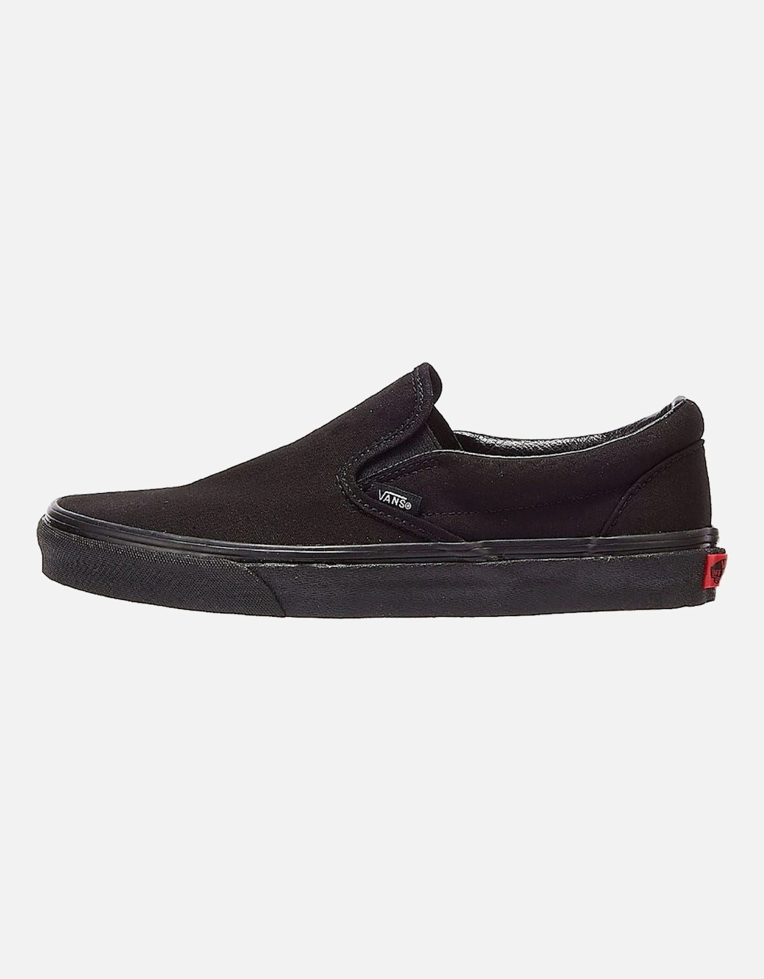 Classic Slip on Black Canvas Skate Trainers VEYEBKA   TOWER London