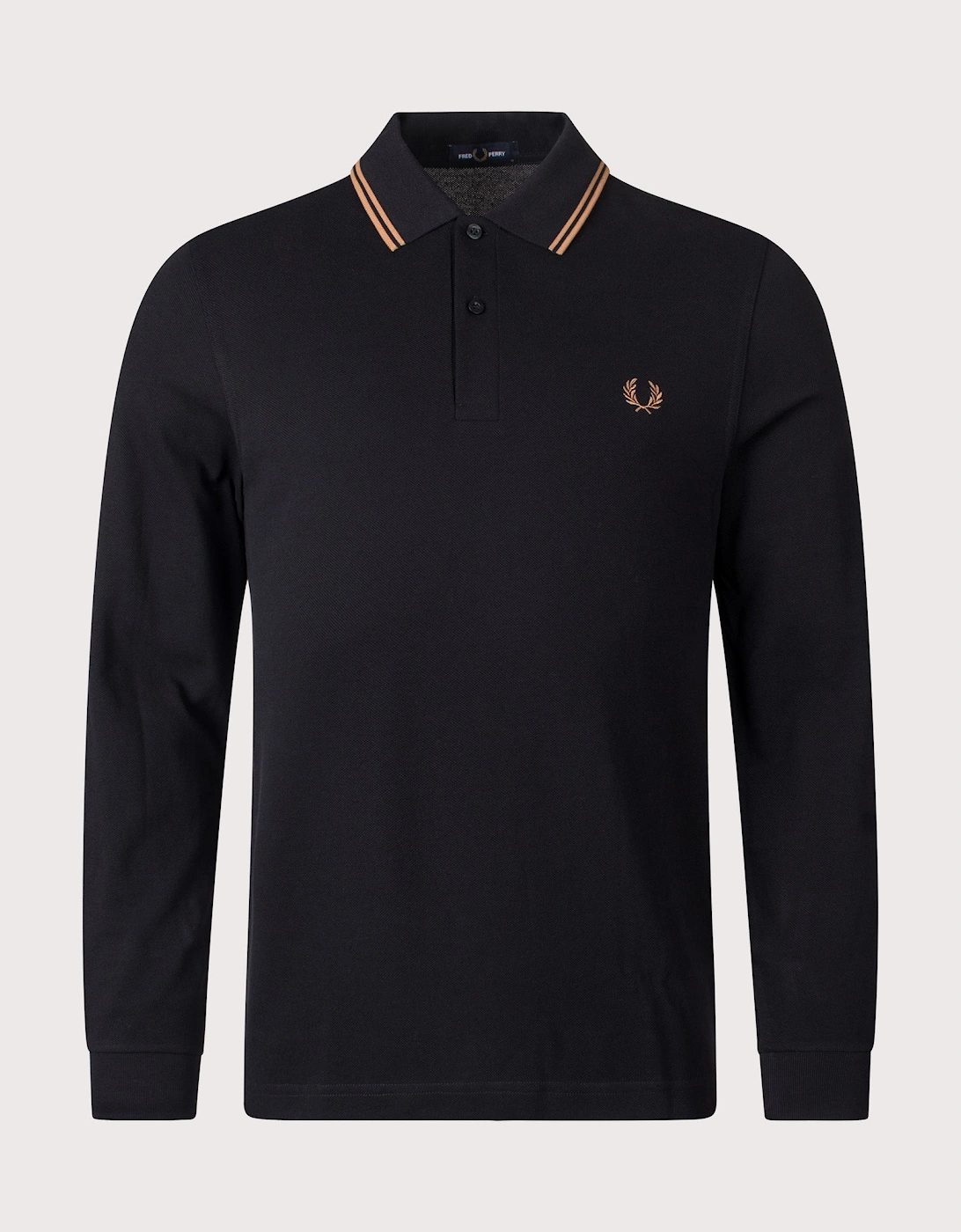 Long Sleeve Twin Tipped Polo Shirt, 4 of 3