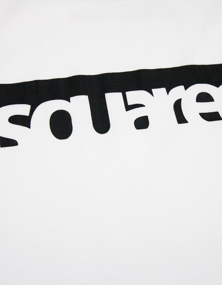 Broken Logo T Shirt White