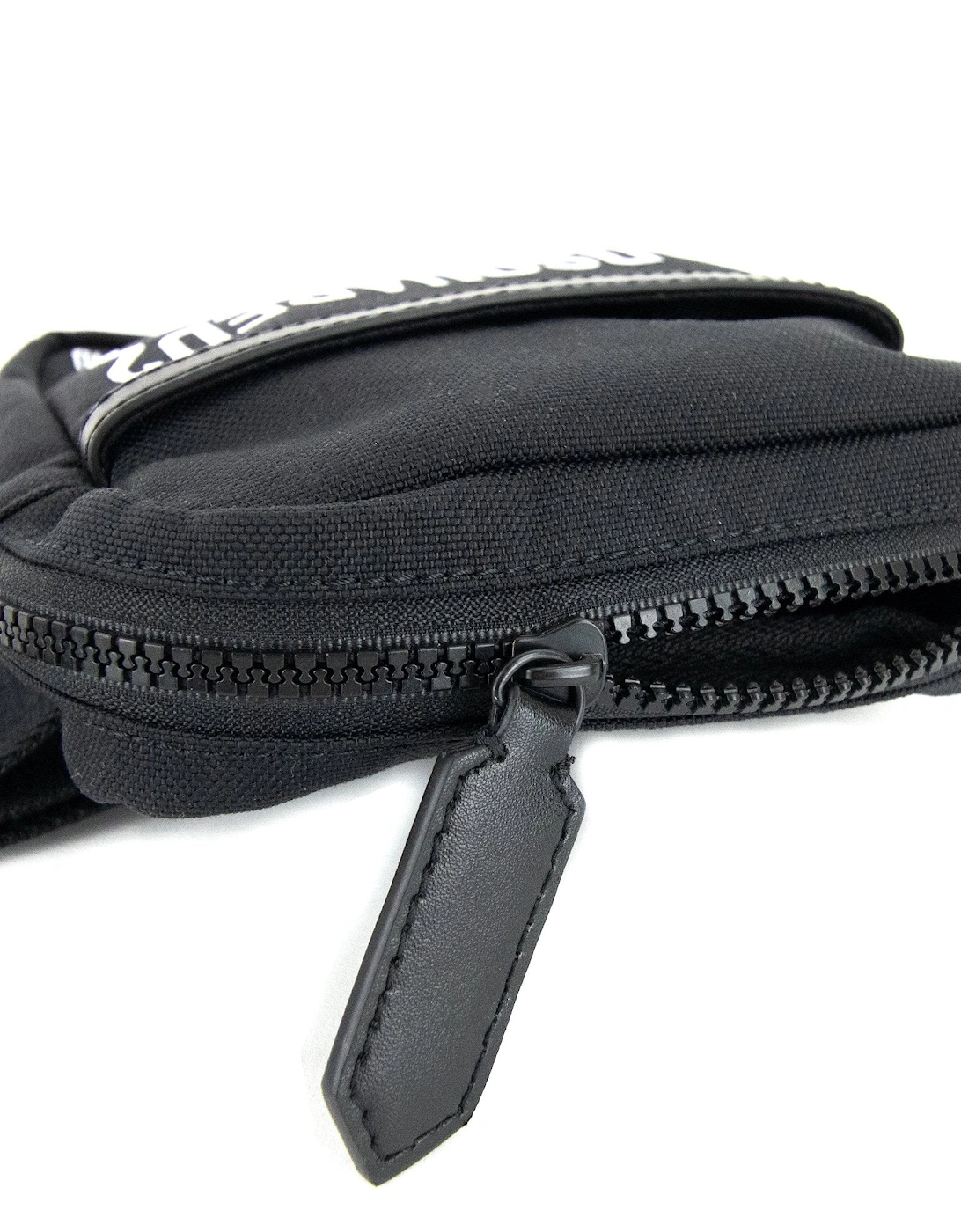 Icon Print Belt Bag Black