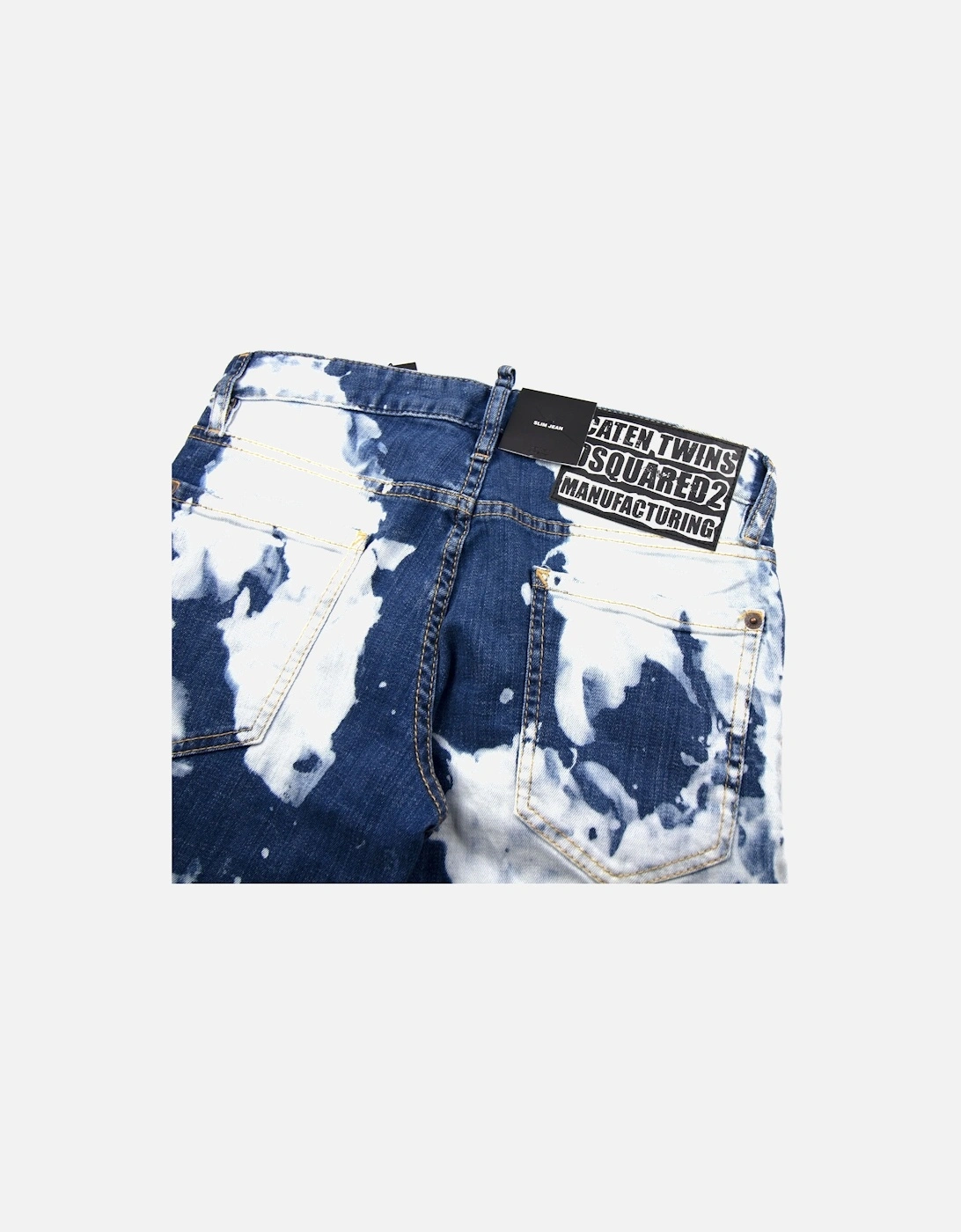 Cloud Bleached Slim Jean Denim