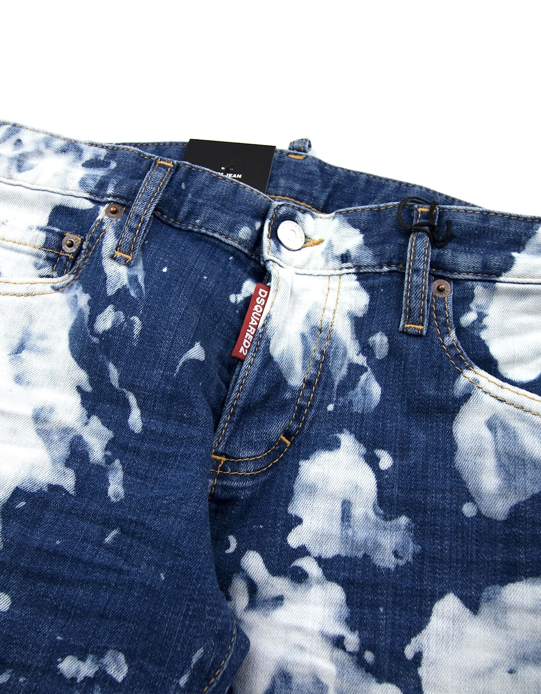 Cloud Bleached Slim Jean Denim