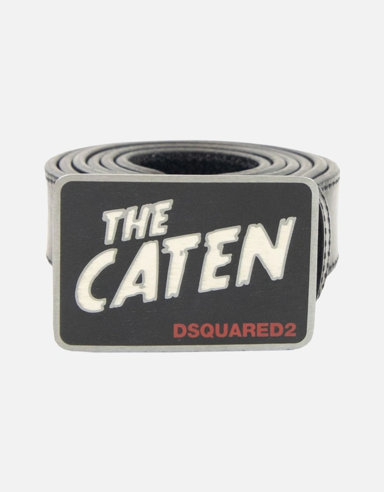 The Caten Buckle Belt Black