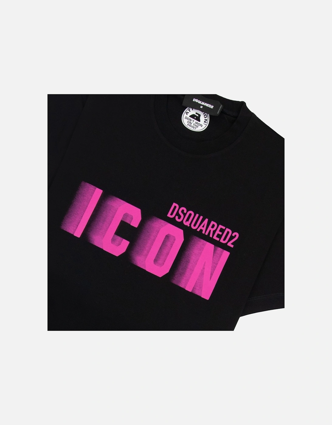 Icon Blur Cool Fit T Shirt Black