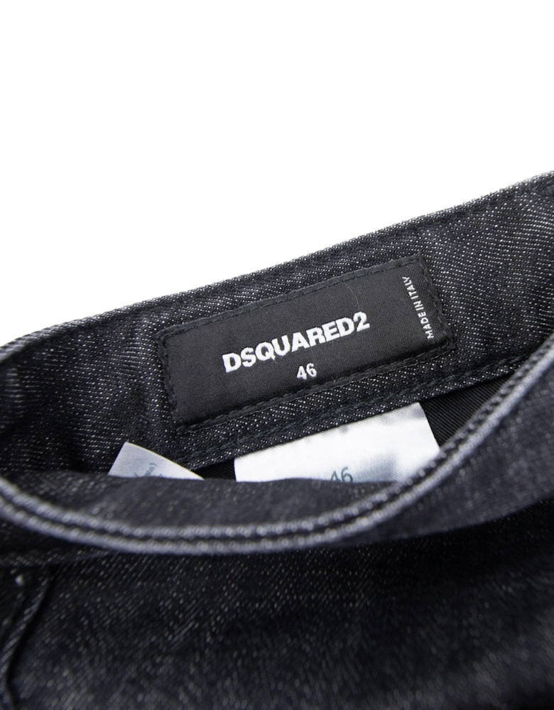 Black Easy Wash Cool Guy Jeans Black 900