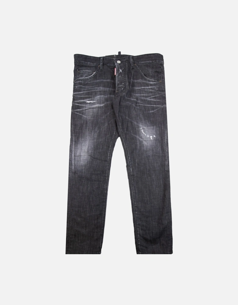 Black Easy Wash Cool Guy Jeans Black 900