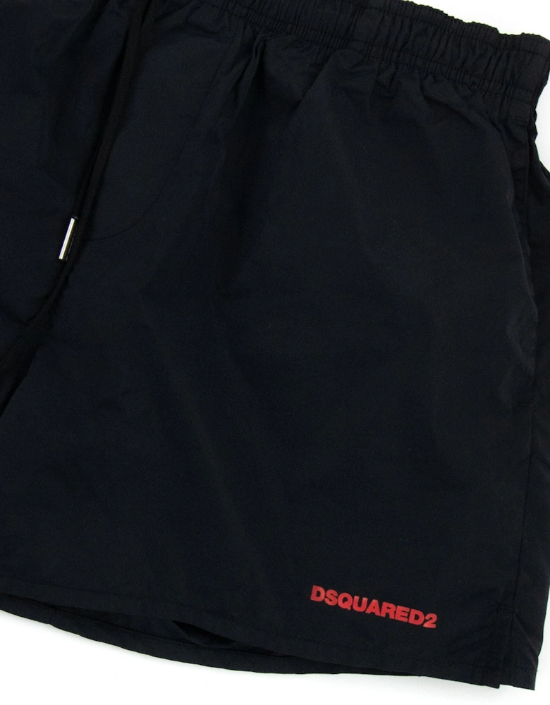 Icon Shorts Black/red