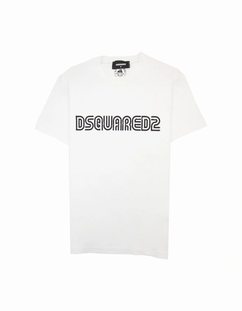 D2 Outline Cool Tee White
