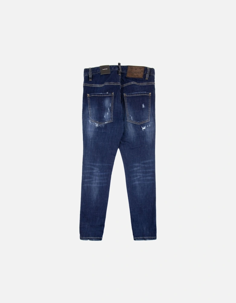 Front Patch Skater Jean Denim 470