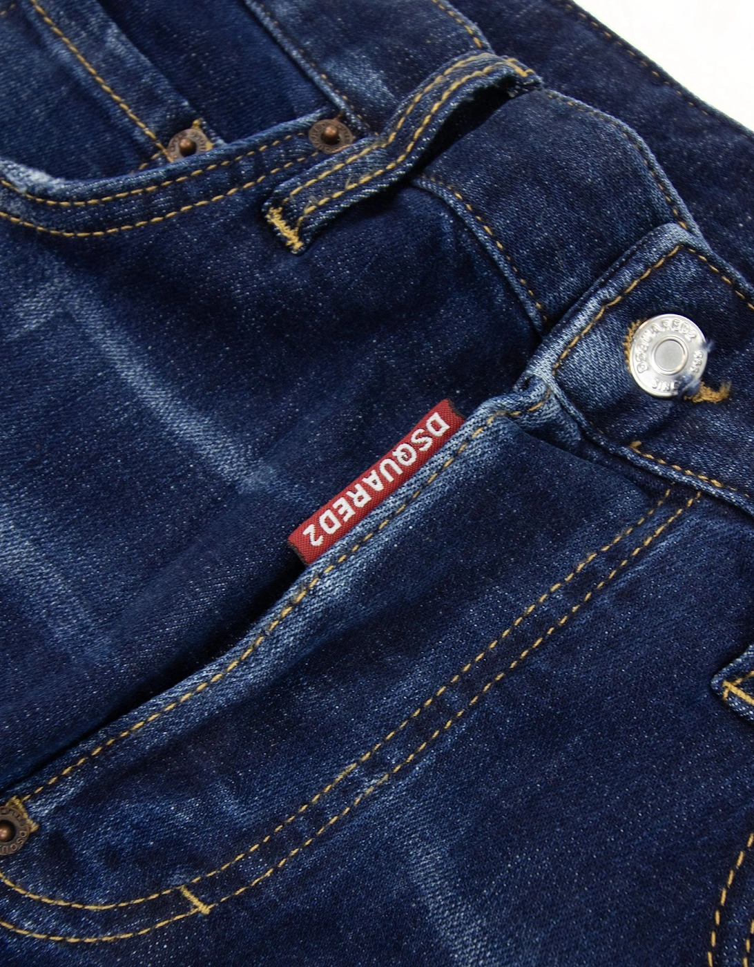 Front Patch Skater Jean Denim 470