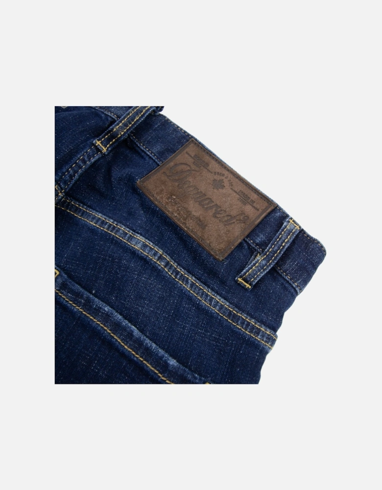 Front Patch Skater Jean Denim 470