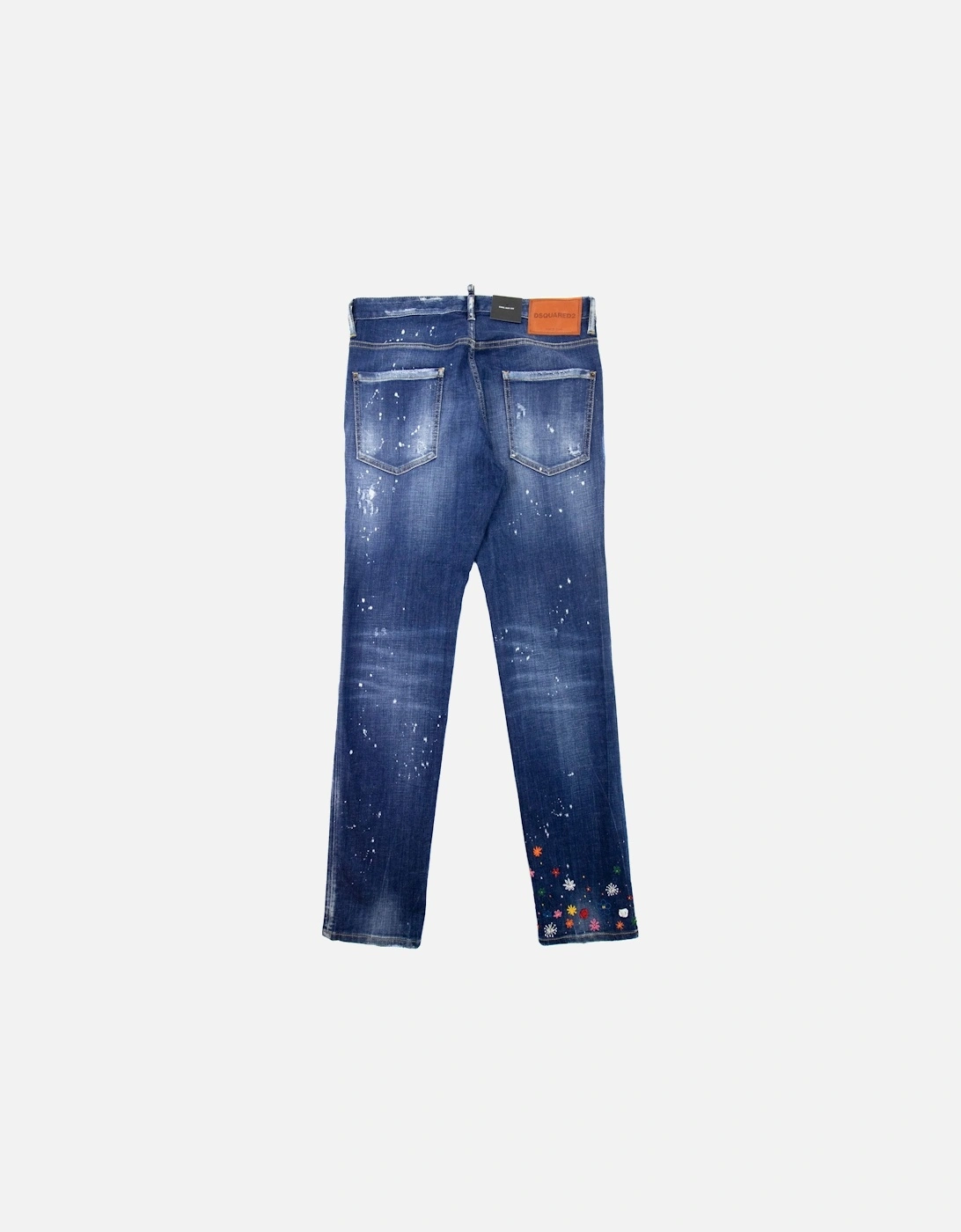 Medium Patch Broken Wash Roadie Jeans Denim 470