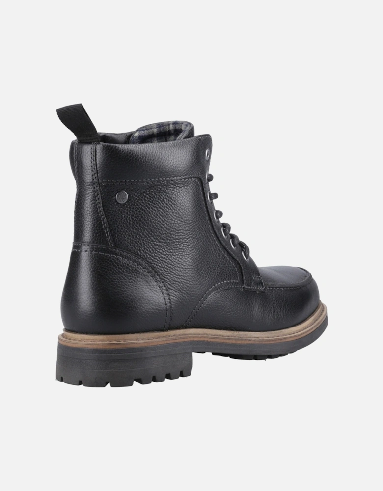 Shaws Ankle Boot Leather Men's Black Ankle Boots