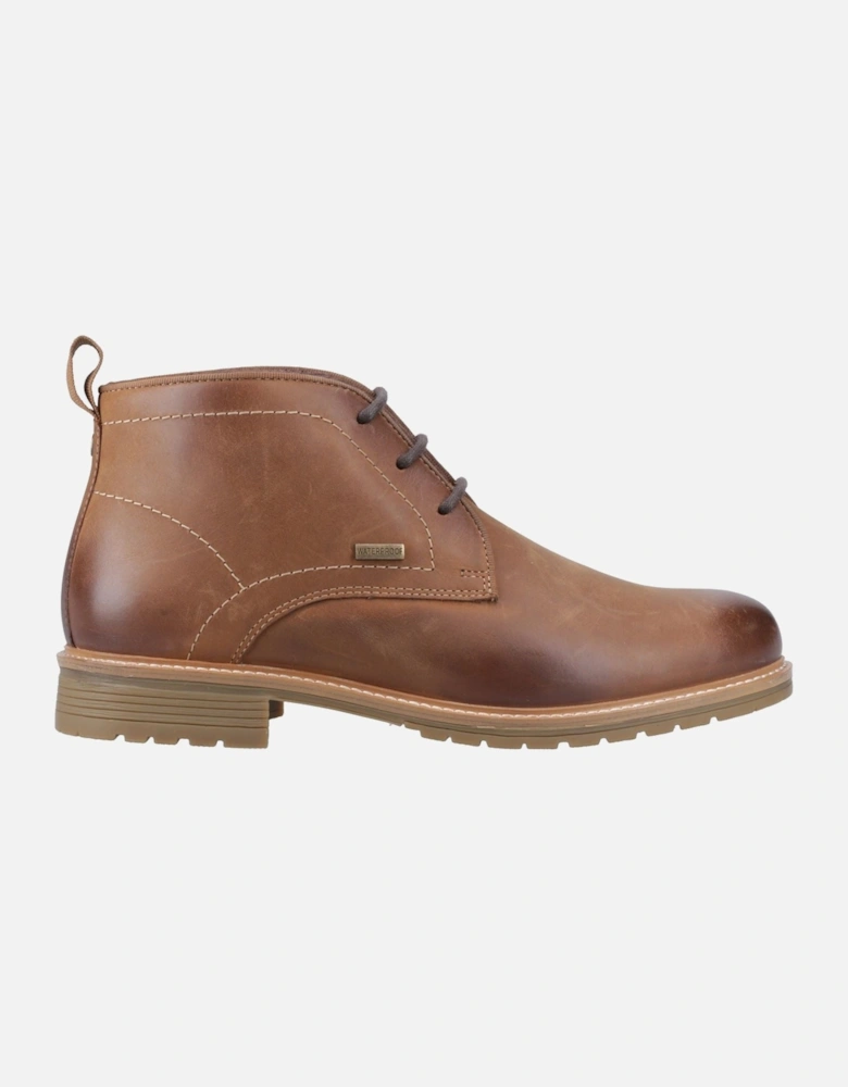 Jura Leather Men's Dark Tan Ankle Boots