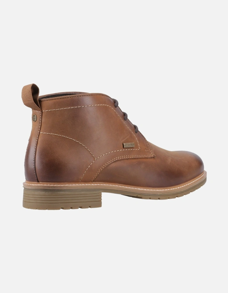 Jura Leather Men's Dark Tan Ankle Boots