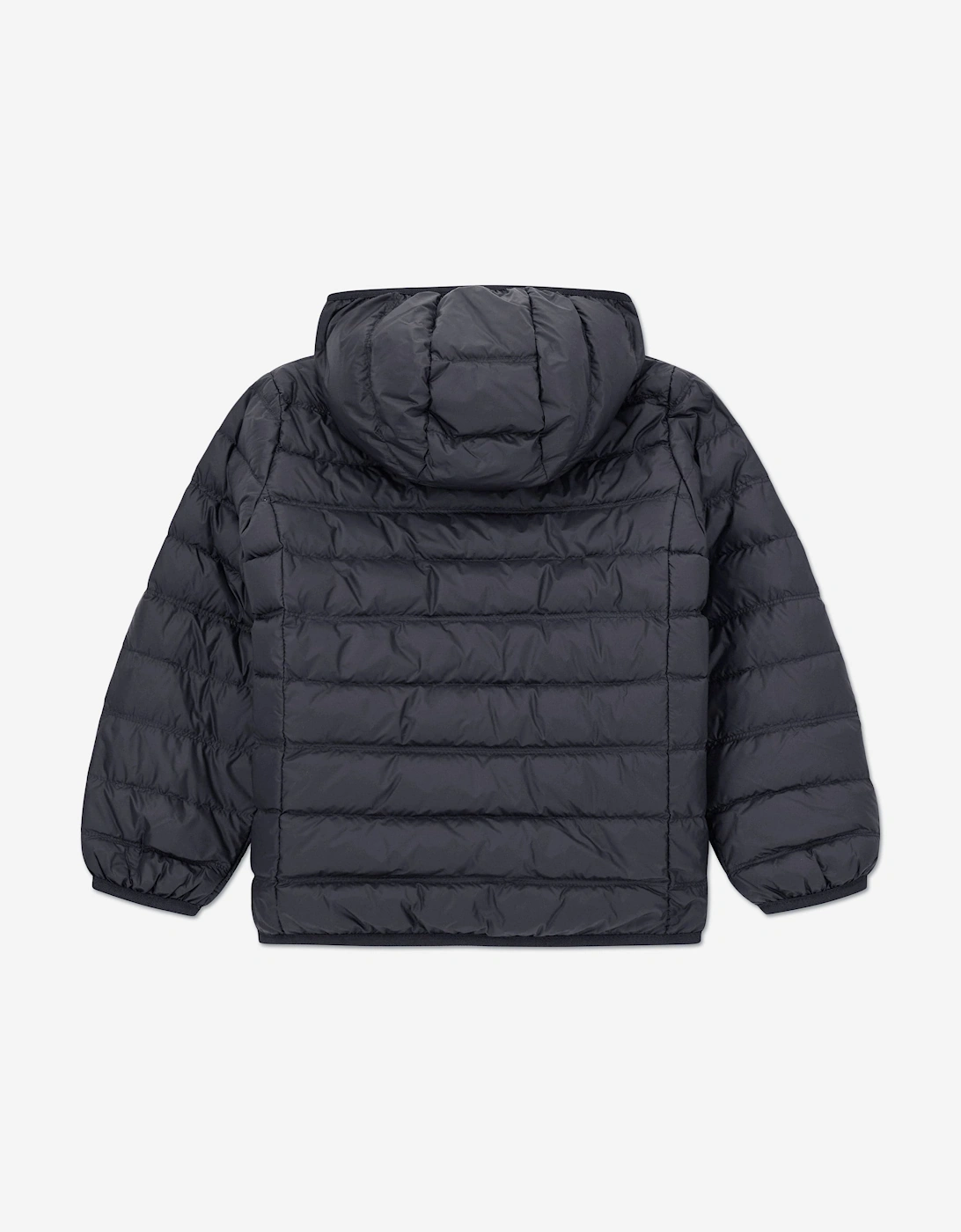 Emporio Armani Boys Train Core ID Down Jacket in Black