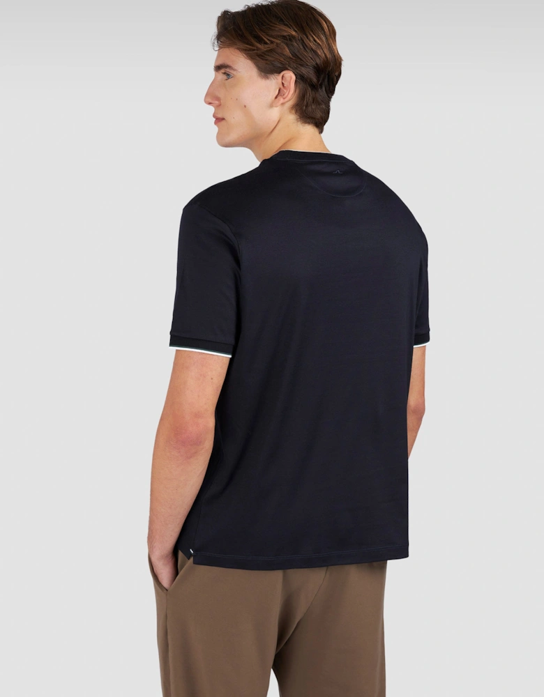 Moon Badge Interlock T-Shirt 050 Navy