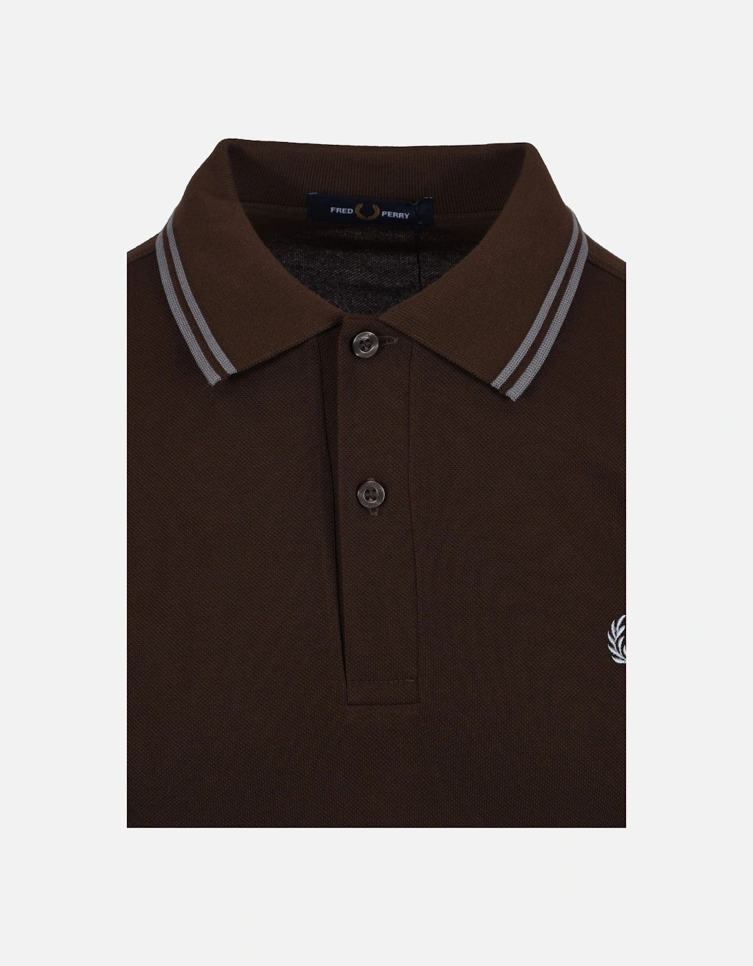 TWIN TIPPED POLO BURNT TOBACCO/ STOCKPORT BLUE