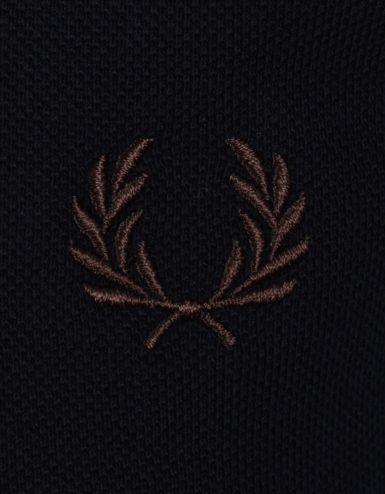 TWIN TIPPED POLO NAVY/WARM OAT/ BURNT TOBACCO