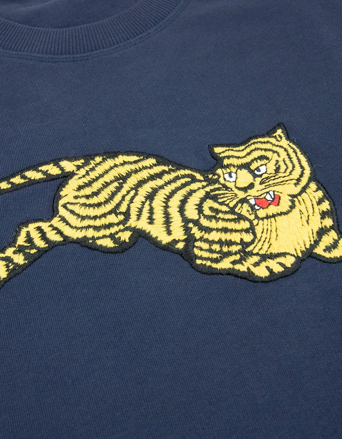 Jumping Tiger Sweatshirt Navy