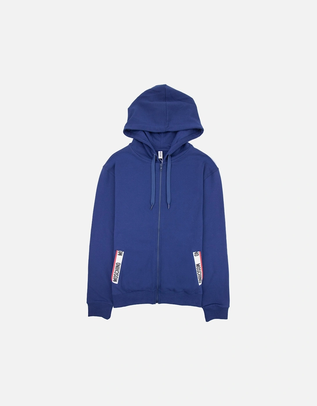 Underwear Pocket Tape Logo Hoody Blue, 4 of 3