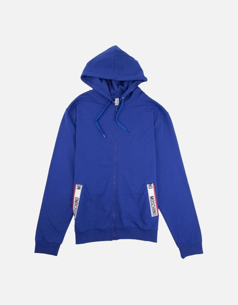 Underwear Pocket Tape Logo Hoody Elec Blue