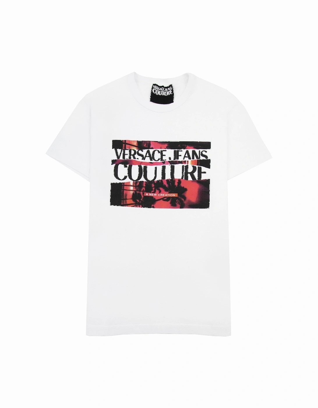 Jeans Couture Logo Printed T Shirt White, 6 of 5